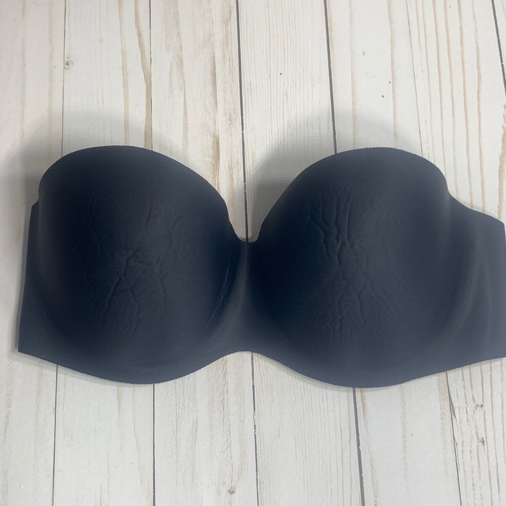 Felina Black Strapless Bra 34C